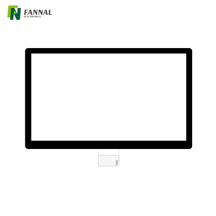 Panel industrial multitáctil G+G con pantalla táctil impermeable de 23,8 pulgadas
