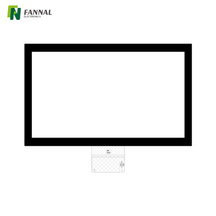 Panel táctil capacitivo de 15,6 pulgadas Estructura G+G Interfaz USB Multitáctil 