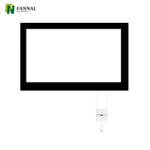 La cubierta de cristal de la pantalla táctil capacitiva de 8,0 ' se puede personalizar